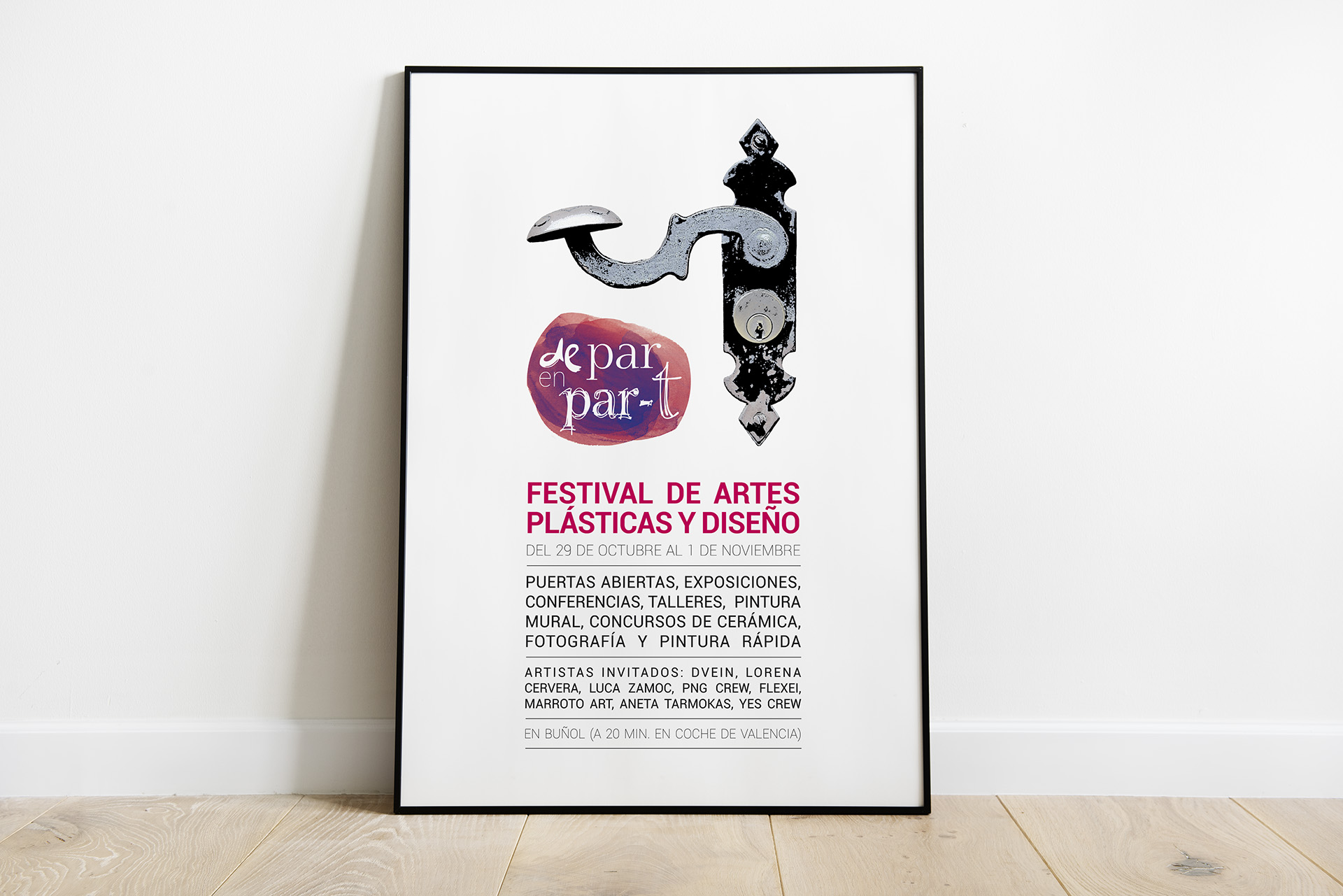 Festival De Par en Part Ed. 2015 - Diseño gráfico y web